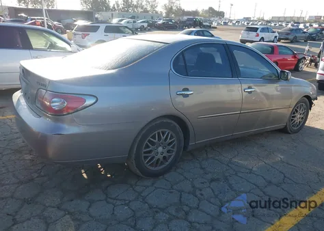 2004 Lexus Es 330 from USA, damaged, VIN JTHBA30G945031453